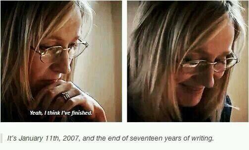 PotterWorldUK's tweet photo. 14 years ago today, J.K. Rowling finished writing Harry Potter and the Deathly Hallows at the Balmoral Hotel in Edinburgh. https://t.co/bVOHaPfmm8