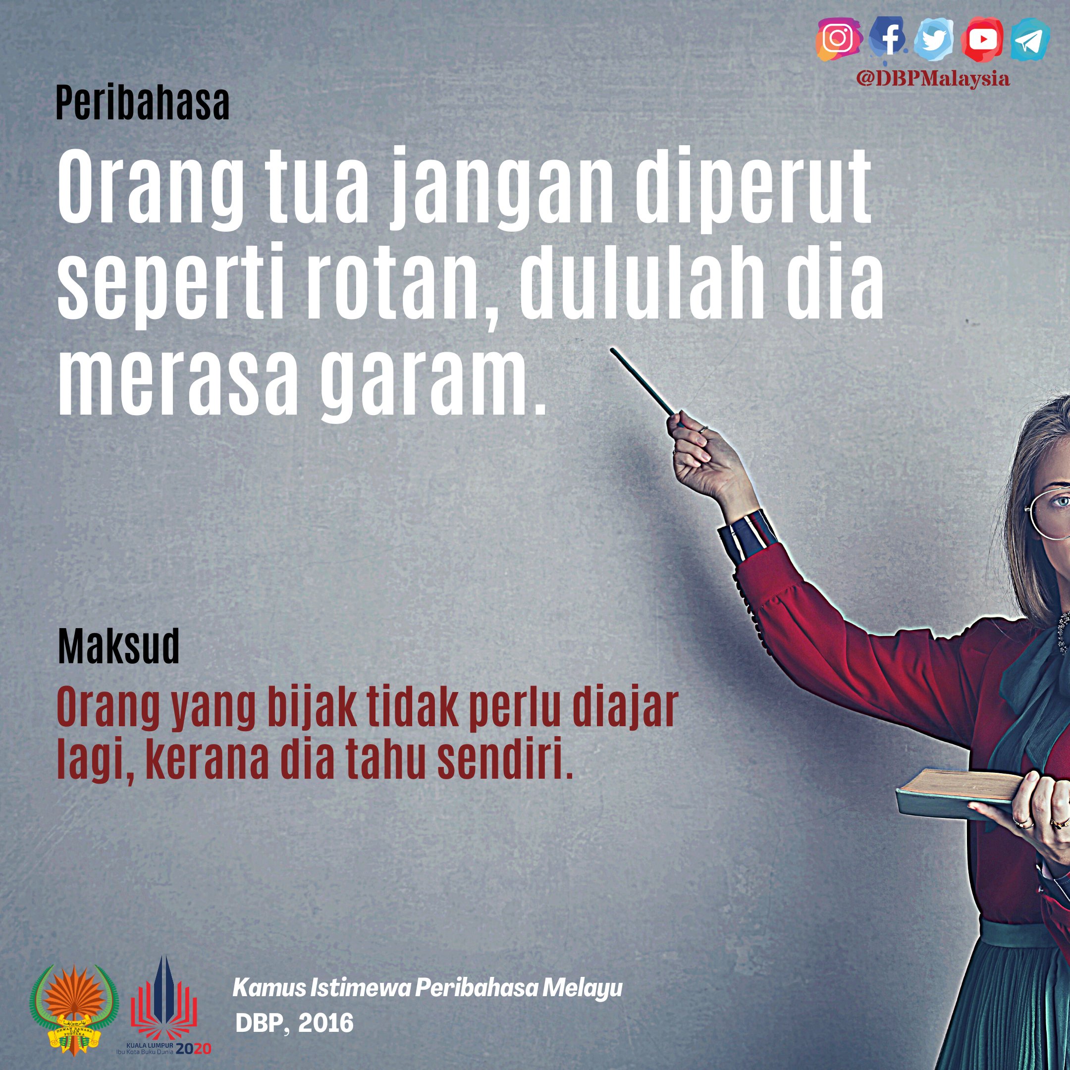 Dewan Bahasa Dan Pustaka On Twitter Bina Ayat Berdasarkan Peribahasa Ini Peribahasa Bahasajiwabangsa Malaysiamembaca Dekadbahasakebangsaan Klwbc2020 Https T Co Ju69y1dghn Twitter