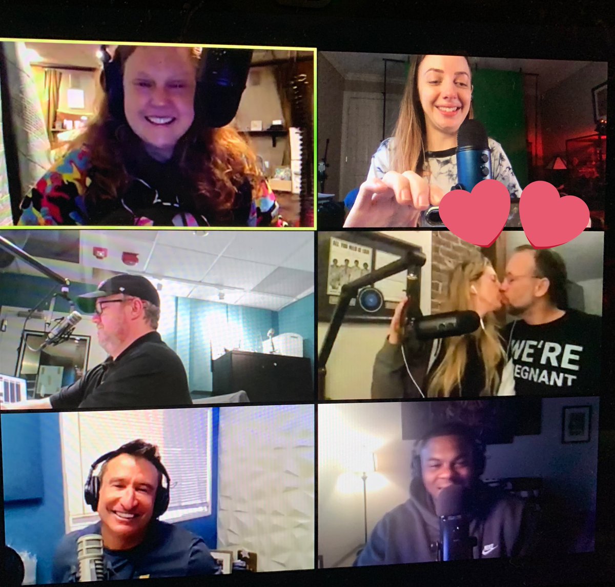 DaviCrimmins's tweet photo. OMG IT’S HAPPENING!!!! IT’S HAPPENING!!! @KrisKling &amp; @BasementBart are PREGNANT 🤰 
Take THAT #2020 ! https://t.co/5kuSjGLd6S