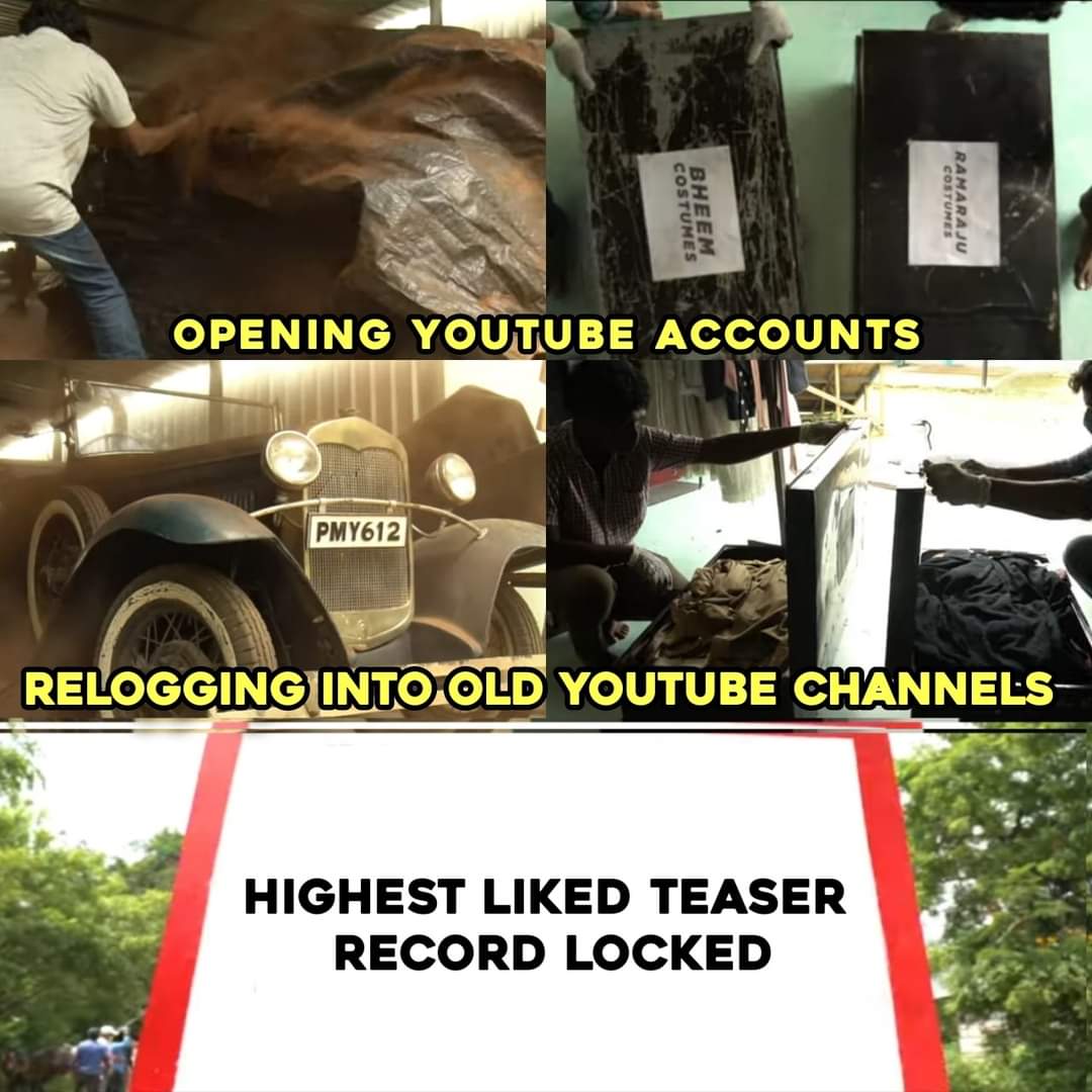 NTRNeelMoviee's tweet photo. Tollywood Fastest 100K Likes Teasers
๐#SarileruNeekevvaruTeaser: 18Mins
๐#BheemforRamaraju: 20Mins
๐#SaahoTeaser: 23Mins
๐#Agnyaathavaasi: 30Mins
๐#AravindhaSametha: 31Mins
๐#BharatAneNenu :- 35Mins
๐#MaharshiTeaser :40Mins
๐#SyeraaTeaser2: 44Mins
#KomaramBheemNTR ๐๐ https://t.co/lR0c9A011b