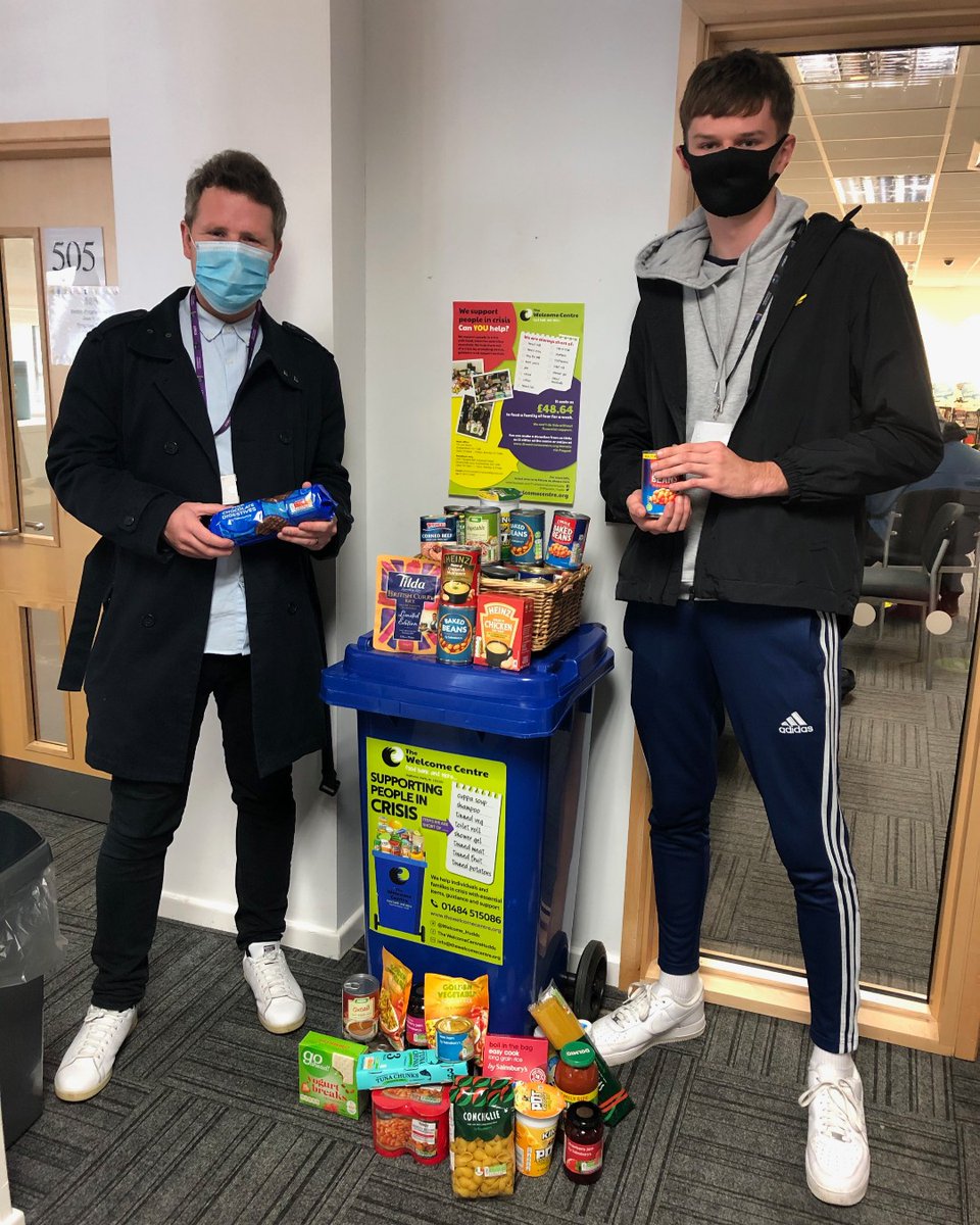 huddnewcoll's tweet photo. One of the ways we're celebrating how #EveryMindMatters is by encouraging students and staff to be kind to themselves and to others. Our permanent collection point for @Welcome_Hudds reflects how our community overflows with kindness: https://t.co/l0bTSY4XIE #Proud https://t.co/1VvWUg9YQm