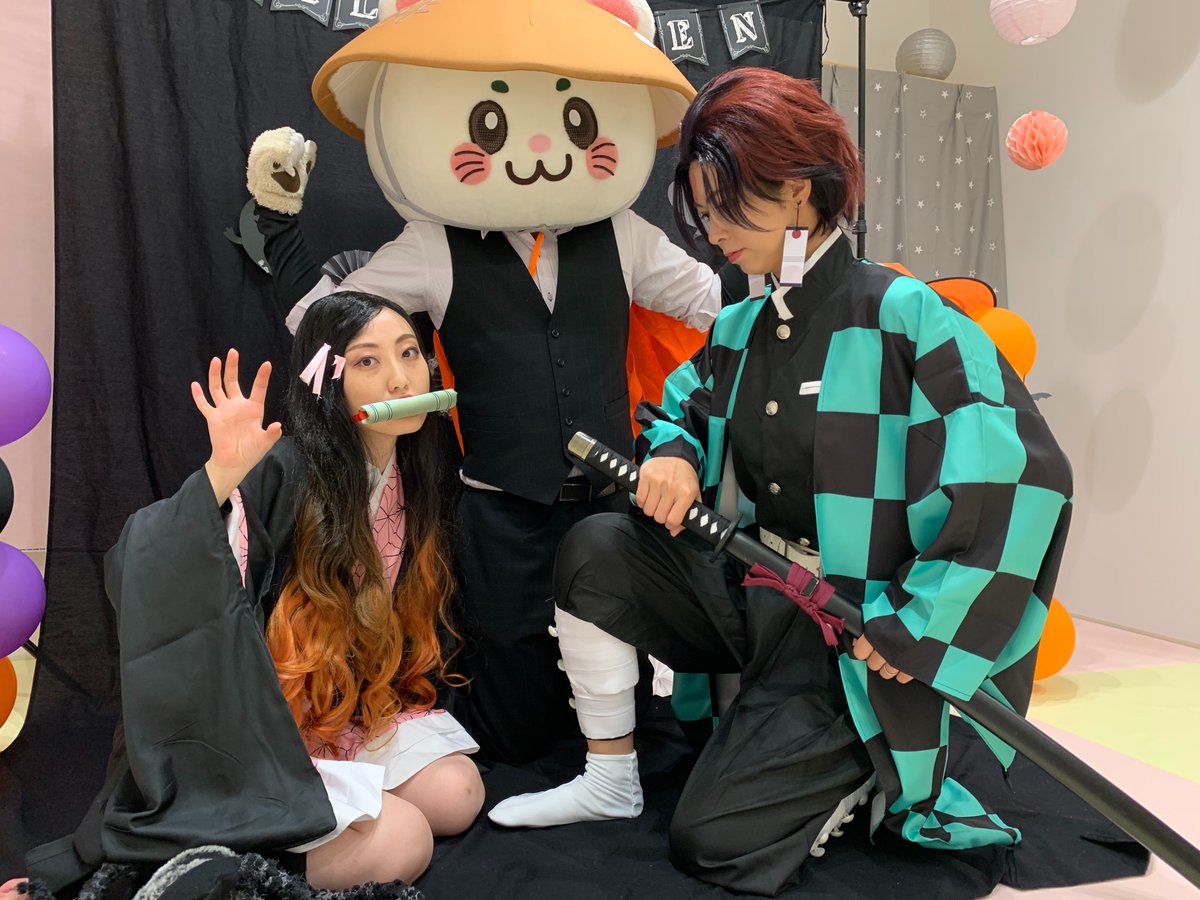 ばいにゃこさん 富山県のご当地キャラ ゆるキャラグランプリにも出場したご当地キャラの雑すぎる鬼舞辻無惨コス