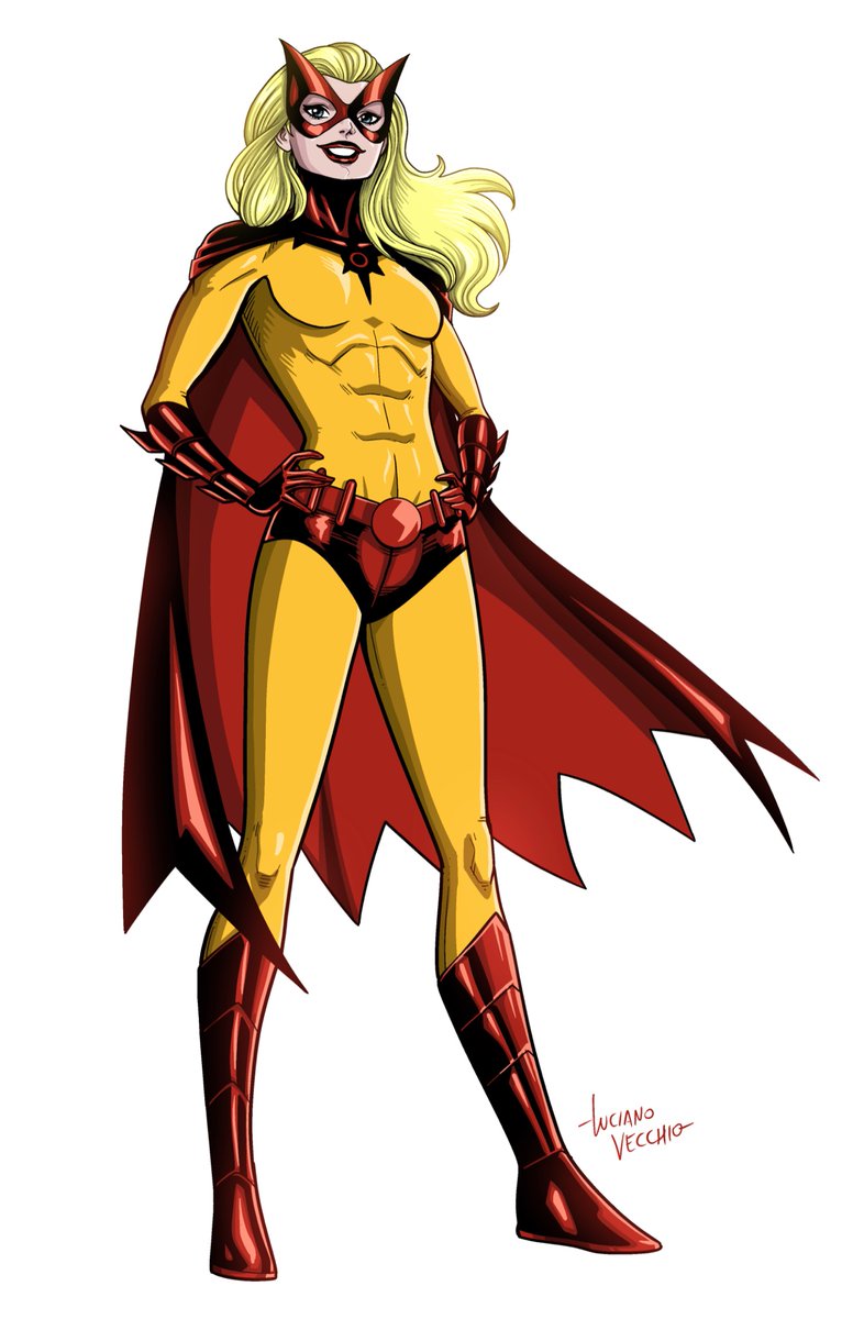 LucianoVecchio's tweet photo. Bette Kane aka Flamebird aka Hawkfire aka the original Bat-Girl as BATWOMAN from the Titans Tomorrow alternative future.
Digital Commission - Message for info
#Batwoman #Batgirl #Flamebird #Hawkfire #BetteKane #BettyKane #TeenTitans #TitansTomorrow #DCComics https://t.co/Nj1U7OC2JY