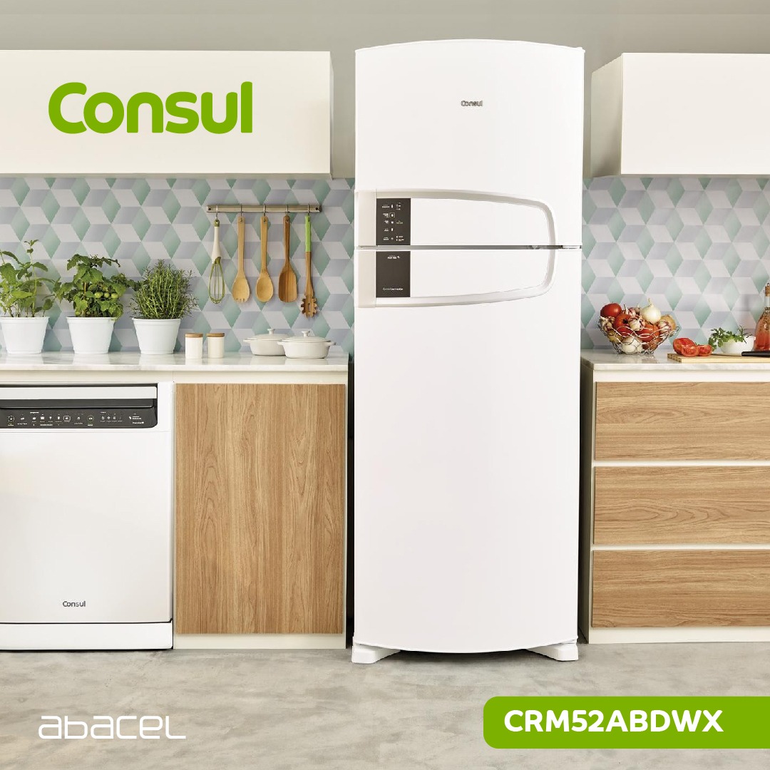 Abacel's tweet photo. Heladeras Consul 2 Puertas de alta capacidad 520 Litros- Inox y Blanco. 💚

📍 Frío Seco 

La heladera Consul CRM52 viene con cajón "Huerta en Casa", que conserva las verduras por el doble de tiempo.

Disponible para clientes Mayoristas.

#DistribuidorOficial #consul https://t.co/wqaFI9q2Bx