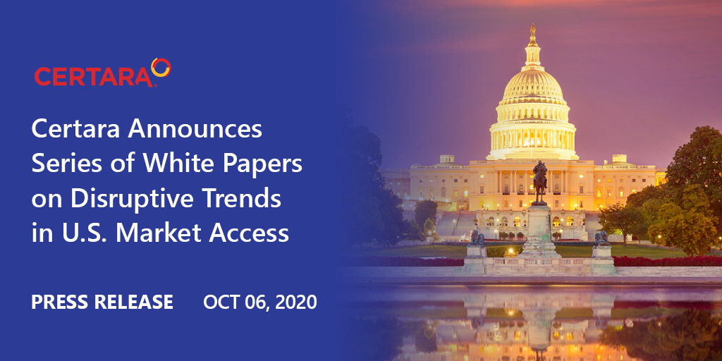 Certara's tweet photo. #PressRelease - We are excited to share that @CertaraAccess has published a series of four white papers on key trends poised to shape U.S. market access. To read the full press release, visit: https://t.co/s5GdSyIYZv https://t.co/4suFeZ40yt