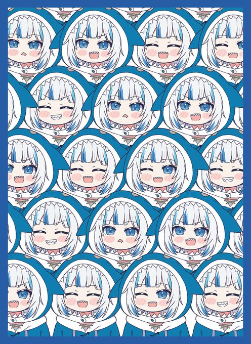 エアコミ1/COMIC1☆17 新作情報ホロライブより、「がうる・ぐら」のスリーブとプレイマットになります。イラストはLily is asleep様()になります! 