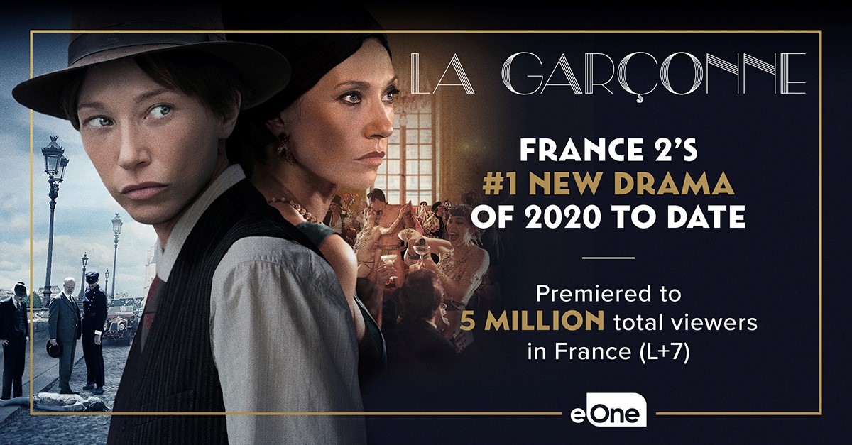 eOne_TV's tweet photo. 👏👏Congratulations to our partners #MotherProduction, @France2tv and the entire cast and crew of #LaGarçonne for this incredible accomplishment! We can’t wait for the rest of the world to watch! #ComingSoon #LauraSmet @GregoryFitoussi #eOneNews #eOnePreview #StudioEdition https://t.co/yrYaFVQu9r
