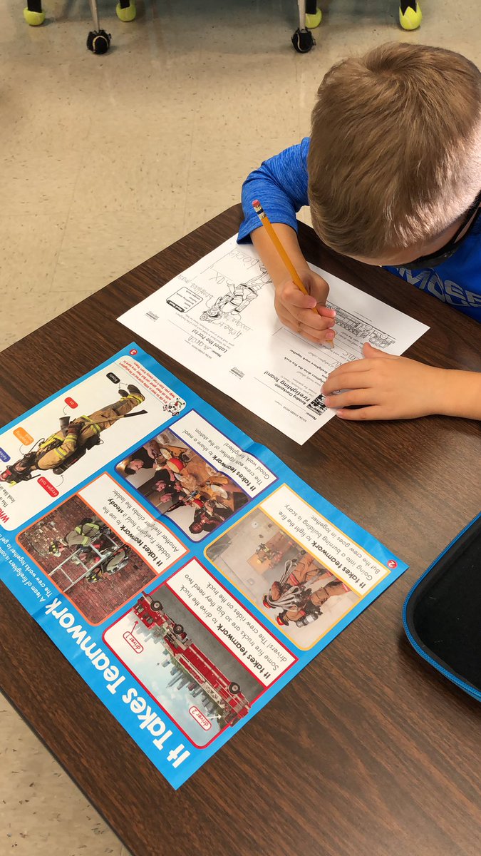 BESclarkhp's tweet image. Fire safety with our Scholastic News 🔥👍🏻🧑🏻‍🚒@BostianES