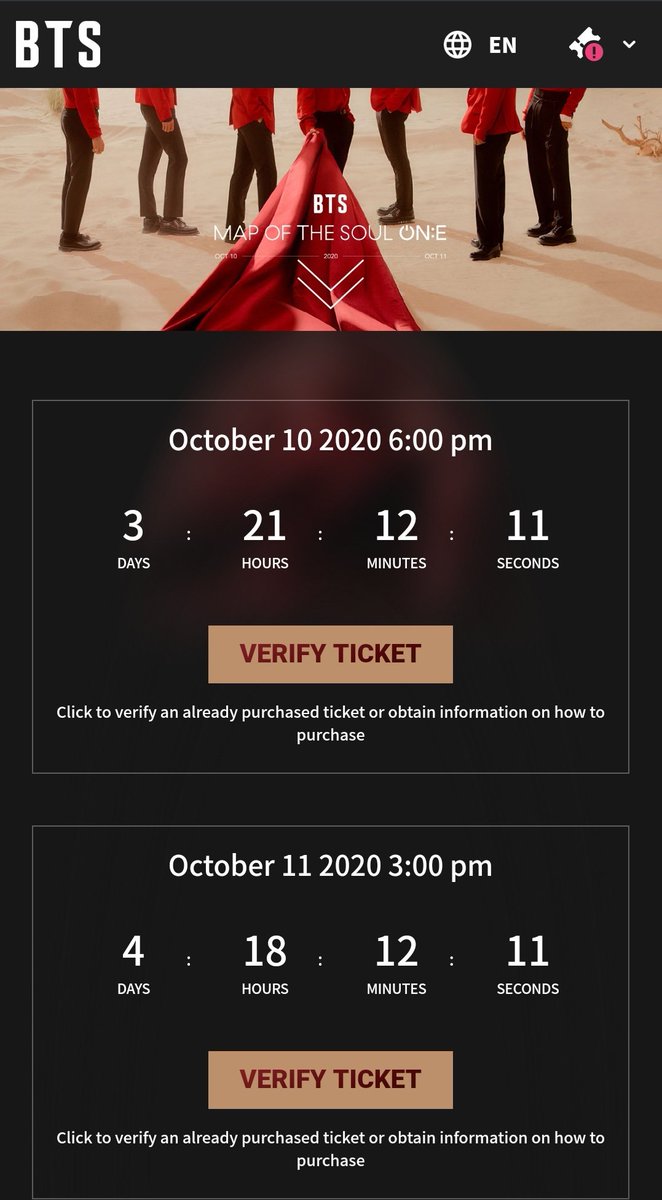 askydoodles's tweet photo. For those who bought MOTS ONE ticket Don't forget to verify on kiswe site 😊. 

@BTS_twt https://t.co/4epyOBc9Hn