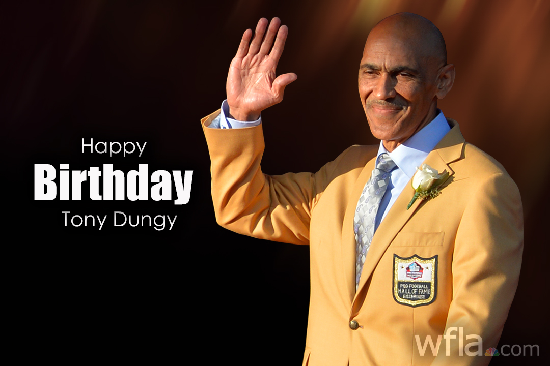 Happy 65th Birthday to Tony Dungy!  
