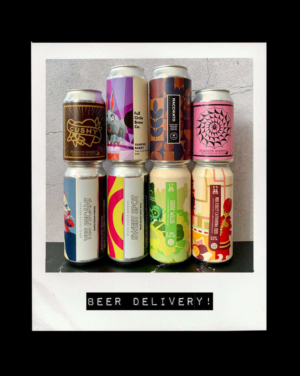 AleBeSeeingYou's tweet photo. Awesome service from South Tyneside’s new online bottle shop @hydrologyhops 🍻 
I got some great beers delivered to my door and they have some amazing new arrivals coming soon so do check them out to see if they deliver in your area 🚚📦🍺

https://t.co/w6yFvuzqt2 https://t.co/nZ30Eeg2lT