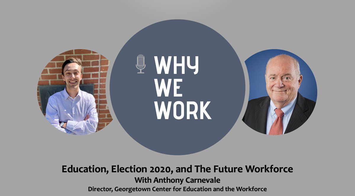 With all the buzz around #Election2020 in the media, I wanted to better understand how the choices we make in this election will impact the workforce and #TheFutureofWork. As I learned, both Education and Work policy will be crucial for the next POTUS. anchor.fm/anthony-massa/…
