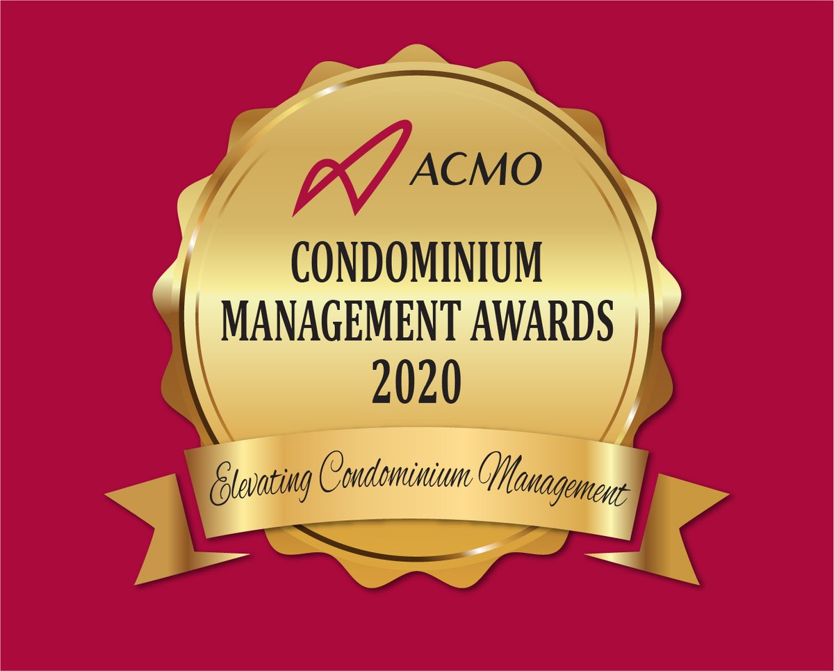 ACMO_org's tweet photo. Each year ACMO recognizes condominium managers & industry leaders for their outstanding work with the ACMO CONDOMINIUM MANAGEMENT AWARDS. Nominate your peers now at https://t.co/ER1emyn79Z
#ACMOawards #CondominiumManagementAwards #Nominations https://t.co/1uZzA191aA