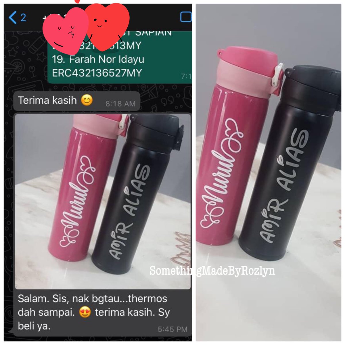 MadeByRozlyn's tweet photo. SMBR Feedbacks 💖 https://t.co/El7FzMrPhh