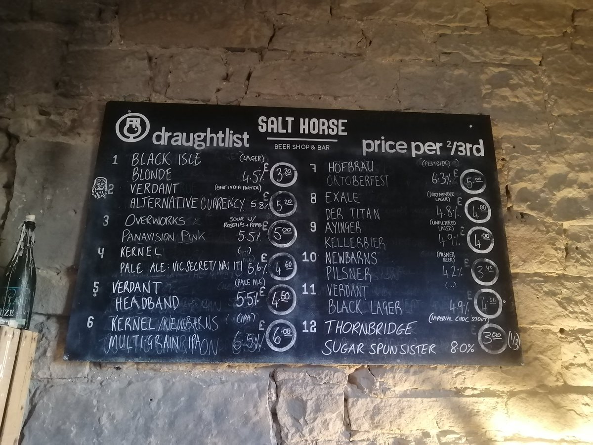 Tuesdays Lager Board: