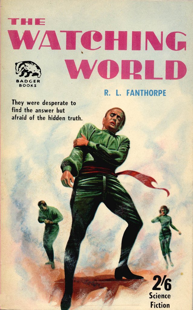 The Reverend Lionel Fanthorpe sold his first story to Spencer aged 17, and in between various other jobs he produced over 160 stories for Badger Books, mainly sci-fi and supernatural tales, sometimes produced in as little as three days.