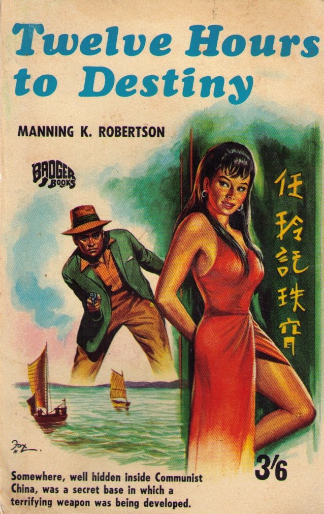 John Glasby was a research chemist for ICI, carrying out research on detonators and rocket propellants, when he began a side line in writing for Badger Books. Overall he had 300 stories published, covering western, sci-fi, spy, detective and hospital romances.