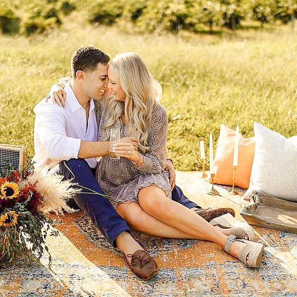 You provide the blanket, we'll provide the bubbles. Picture perfect picnic spots are tucked around every acre.
