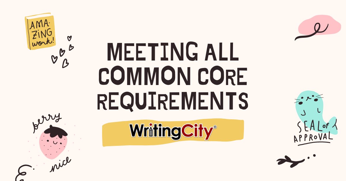 Curious how #WritingCity meets your state's #CommonCore requirements in #writing and #grammar? Find your state and see for yourself here: bit.ly/3lhXy5Z
