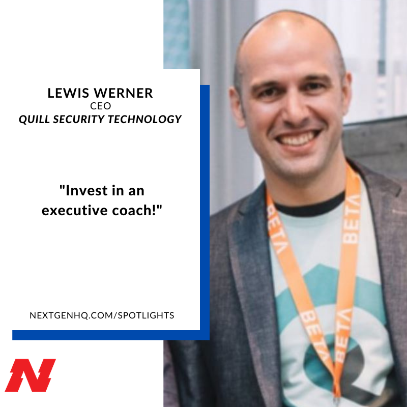 NextGenHQ's tweet photo. Meet @LewisWernerV : From vandalism to terrorism, Lewis builds risk intelligence as CEO of @QuillSecurity. https://t.co/wKOm4MtJzE