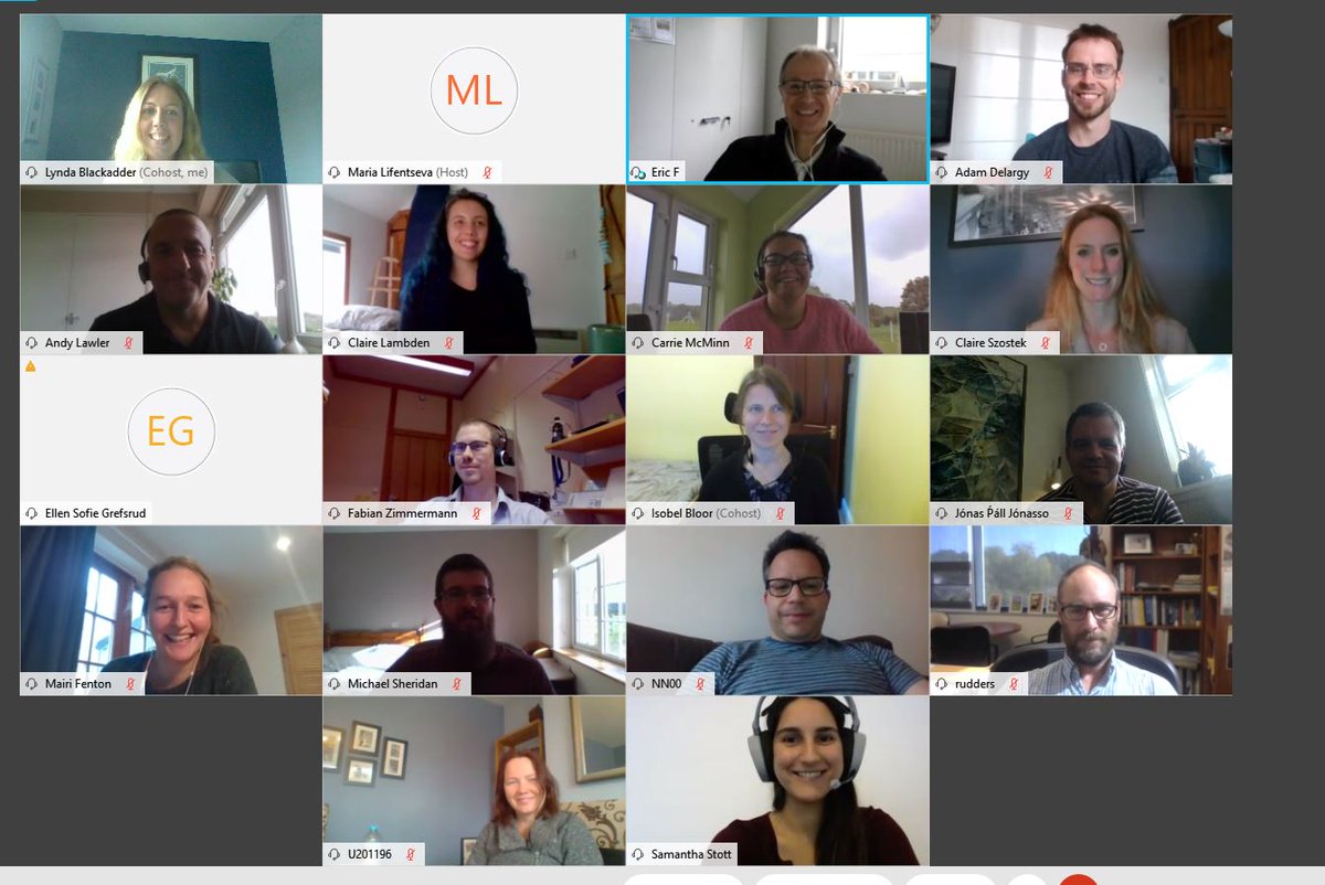 ICESmarine's tweet photo. @ICES_ASC scallop assessment group #WGSCALLOP welcome 5 new members this week as they discuss all things #scallops! 
Recent surveys + stock assessments, #queenscallops, progress on the Irish Sea, the wider environmental impacts of scallop fishing + experiences of area closures https://t.co/T3hGMqSEDV