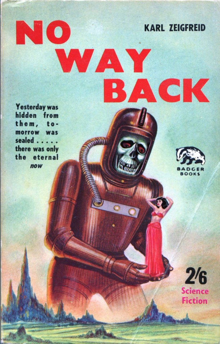 Badger Books didn’t last long and their books were hardly classics, but they embodied the three main features of pulp fiction: sensationalism, an idiosyncratic writing style, and great haste! Alas we shall never see their like again. More stories another time...