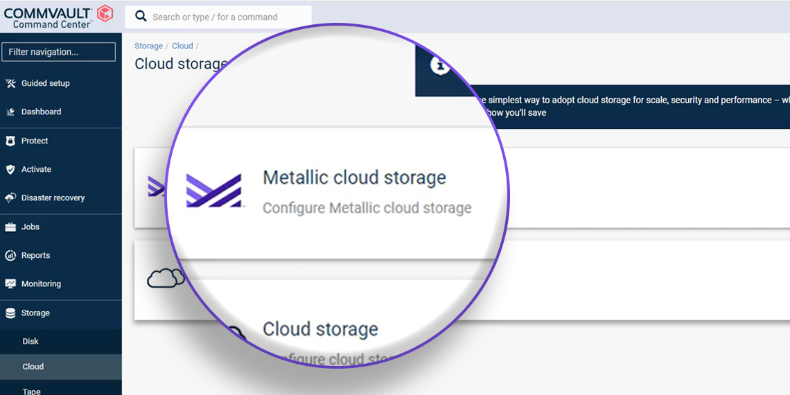 Backup_Mo's tweet photo. Announcing @metallic_io #CloudStorage Service - #Commvault's next step in simplifying #cloud data management. Learn about our new offering from @rangar100 https://t.co/gn2alRZFUm https://t.co/8Kuau5AgVQ