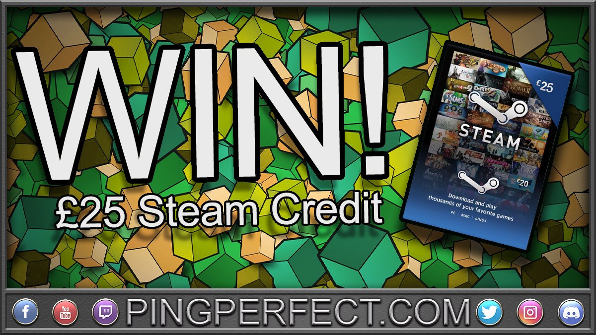 PingPerfect's tweet photo. Pingperfect is giving away steam credit! Enter now for your chance to win🤞  https://t.co/0FkjJ2kdNG https://t.co/4x7O1Bk54F