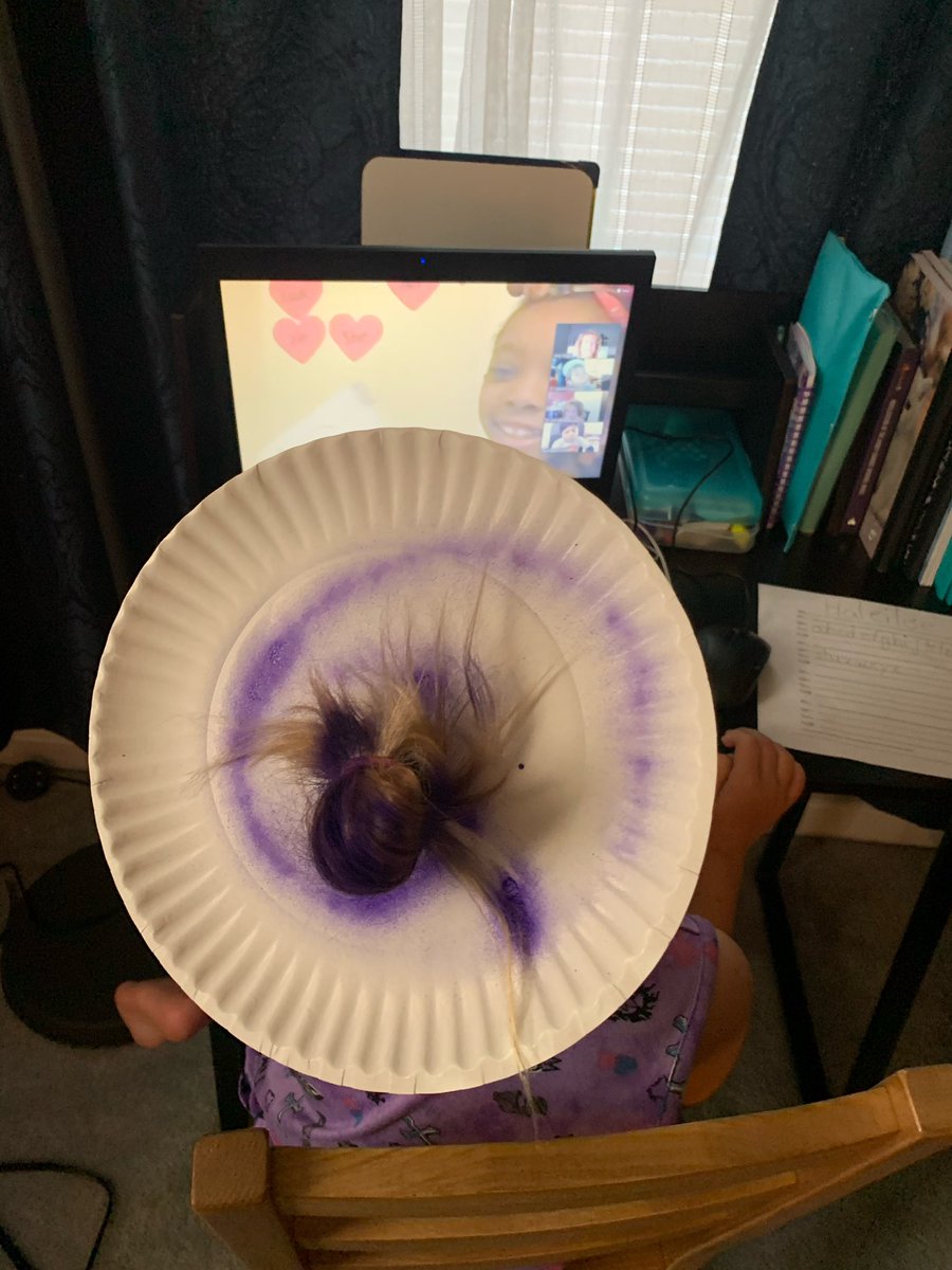 christinap0well's tweet photo. Crazy hair do for @RPEMS233! #RPEMSSpiritWeek #LearningandCelebrating https://t.co/DDo0GJwrru