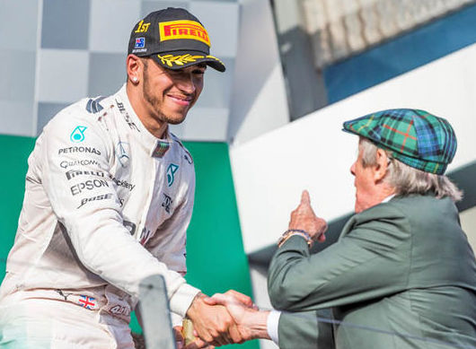 "Fangio is the greatest driver ever, Clark 2nd-greatest, ahead of Senna" says Stewart. OK. Then he adds "To say Lewis is the greatest would be difficult for me." Hmmm... my equal top 4 in #F1 are Fangio, Clark, Senna, Hamilton... then Moss, Stewart, Prost, Schumacher, Ascari etc.