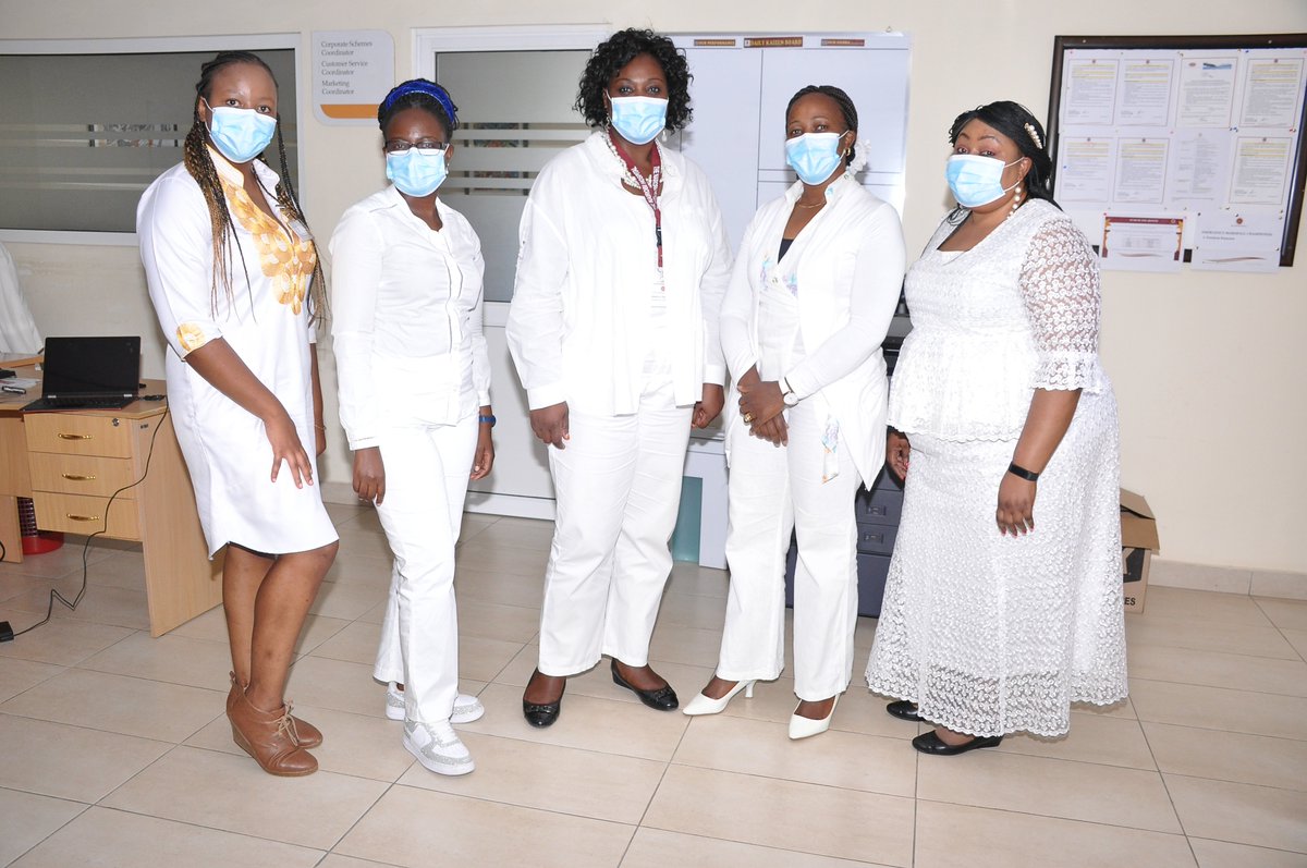 thenairobihosp's tweet photo. “In honour of our internal customers we dressed in white! Happy @CSWeek2020 to all our Nurses & Doctors, we appreciate you.” @icx_kenya #CXWeek2020
#ChampioningCustomerConvenience https://t.co/MnK3VGVIB0
