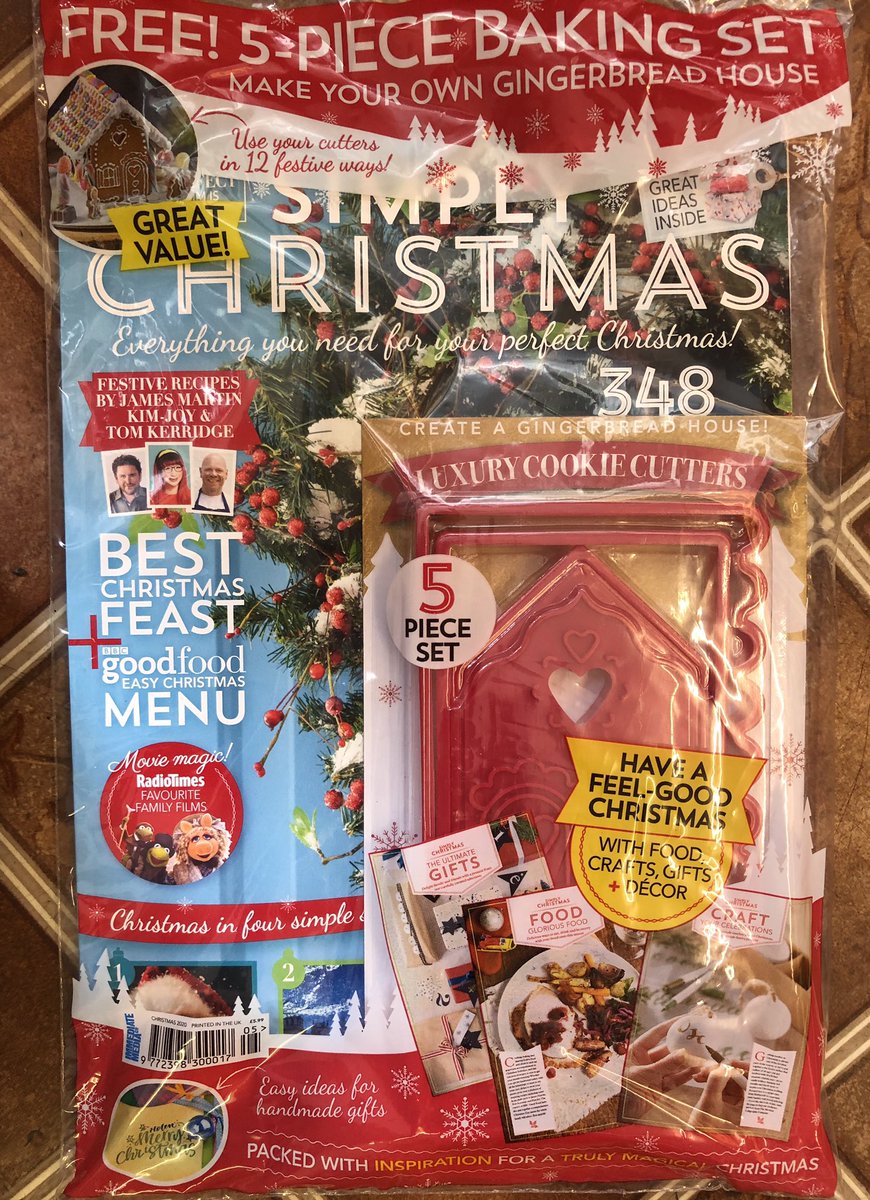 trudydavies1964's tweet photo. Lots & lots of freebies in your crafting mags this month.
Card making, Cross stitch, Stamping, Baking, Crochet etc
#Christmas is definitely nearing
#Woosnam #Llanidloes #Craft #shoplocalpowys #NFRN #Magazines #Newsagents #Crafting https://t.co/7xzQKg2A2k