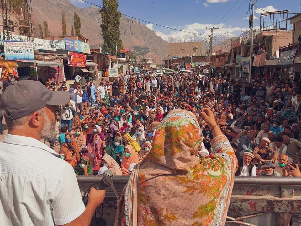 Noman18_'s tweet photo. " My son lost his father at an early age and being an orphan it was expected of him to be weak. But I made him courageous to speak  not only for himself but for his people and today he is in prison. 
#FreeBabaJan
#Free14
#FreePoliticalPrisonersOfGB https://t.co/2kyHAjqUw6