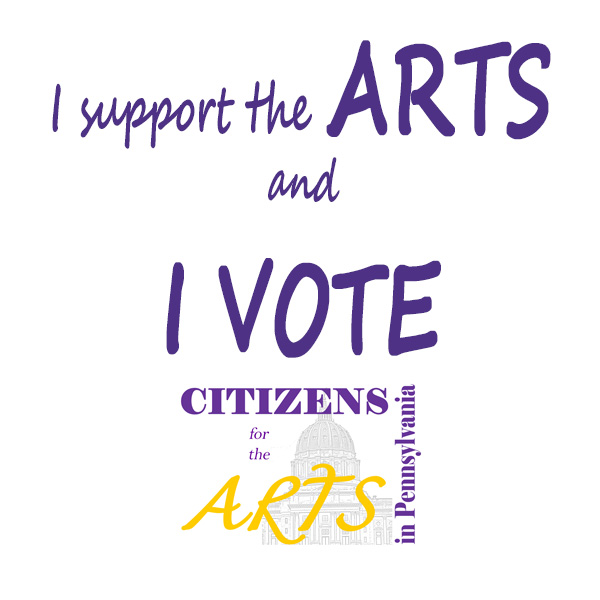 Tomorrow is Virtual Arts Advocacy Day in Pennsylvania.  Please contact your members of the PA General Assembly to tell them to support arts funding.  We've set up a template for your use on citizensfortheartsinpa.org/takeaction.
Please contact legislators tomorrow.  Please share this!