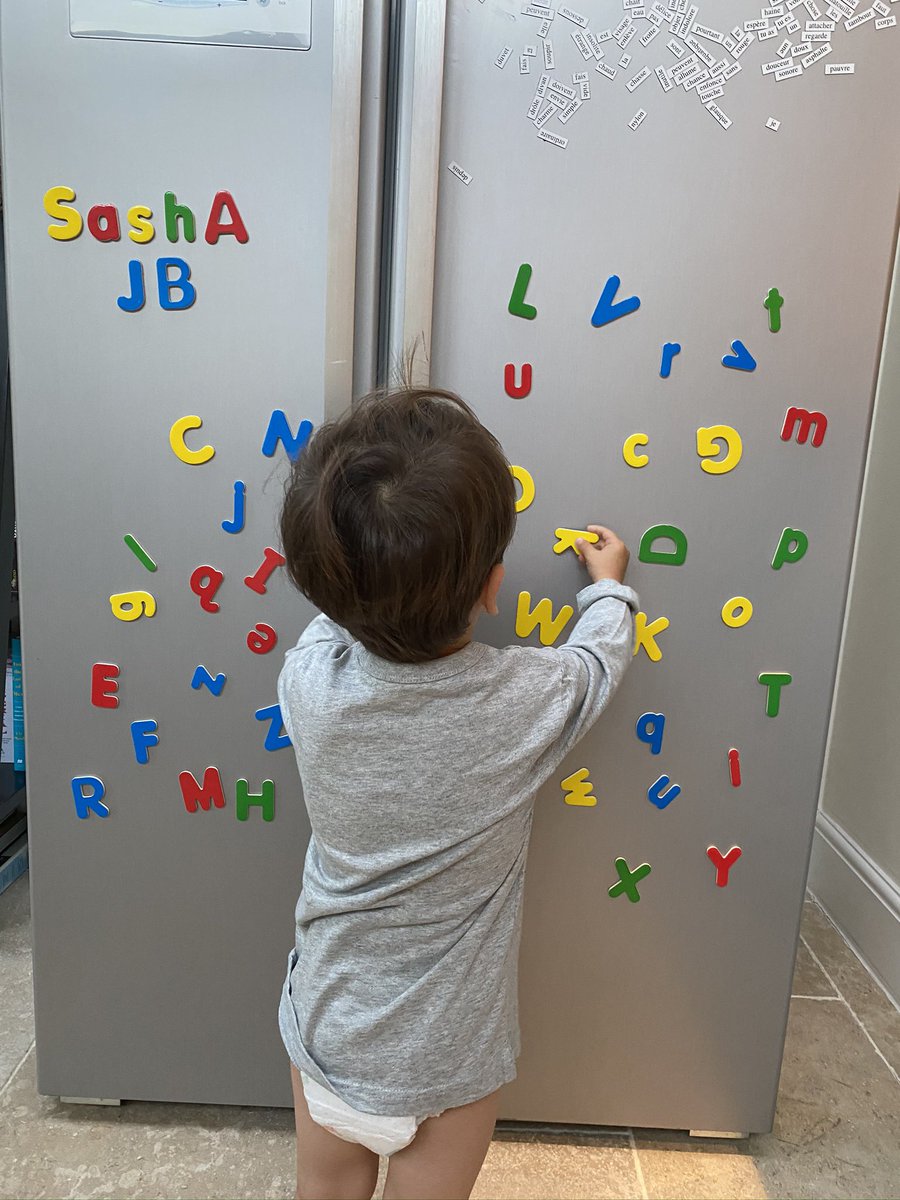 Is it too late to learn how to tweet? My 2 year old showing me how it’s done...