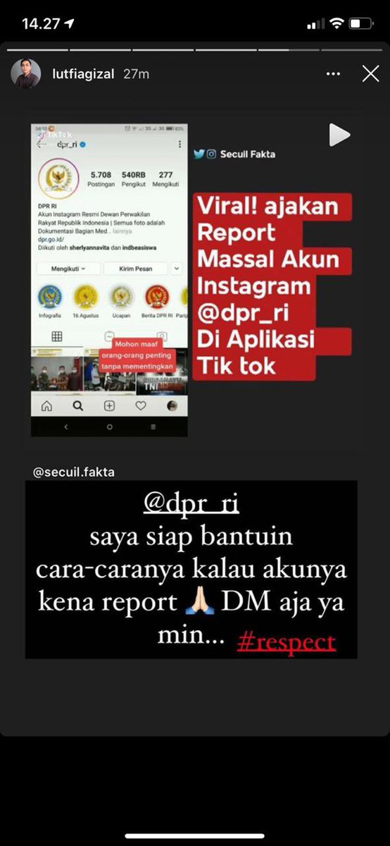 Dijain's tweet photo. Ini lagi lutfi kunyuk nyari sensasi mulu, mampus bee luu https://t.co/yubmdWryFj