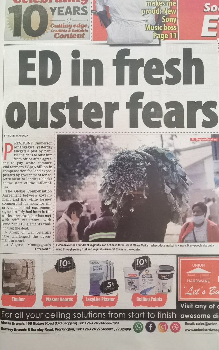 nickmangwana's tweet photo. Rubbish. Absolute Rubbish!!
I have marked here what the President actually said. How Moses Matenga his editor @wisdomdzungairi arrived at this headline and their first paragraph is beyond the bounds of fair reporting.
#Shameful https://t.co/mbnTuhRij8