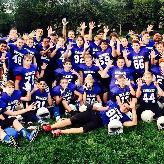DBQRamStrength's tweet photo. Can you spot your fellow Rams? Many are still playing, a lot of the others are doing exceptional things in school and in other activities.  Proud of this group.  Good luck the rest of the season. https://t.co/kDrfkqlJCS