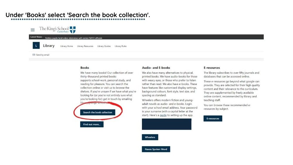 KingsSchoolLib's tweet image. #soyouwanttolearn how to make the best use of the library catalogue? Here's our guide to basics.
#LibrariesWeek #librarybasics