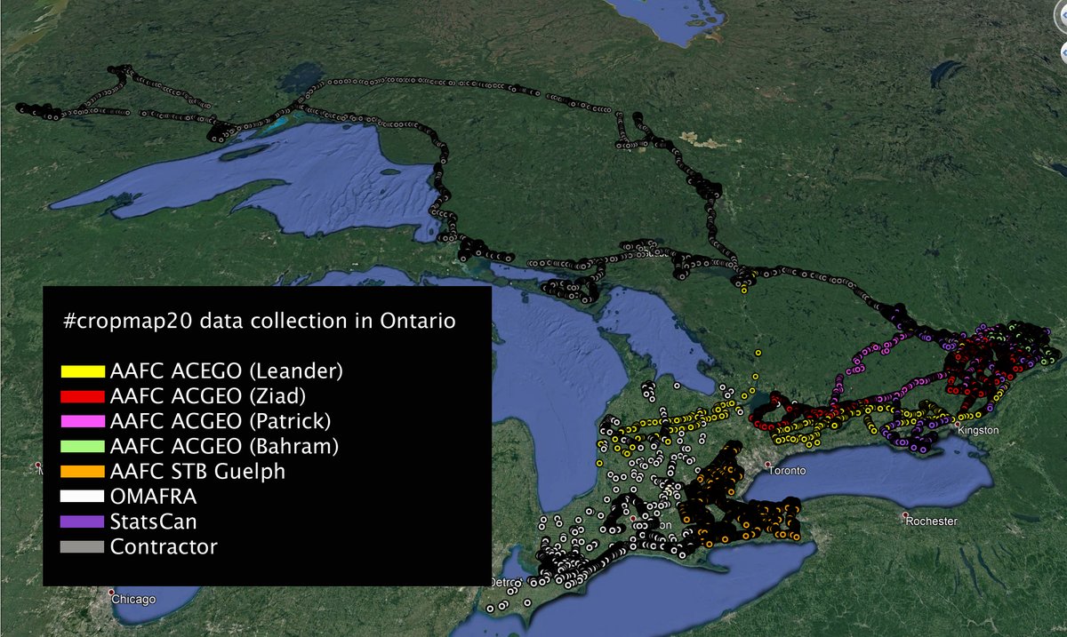 LeanderCampbell's tweet photo. 30,902 pts were collected in #ontag for #cropmap20. Thanks to the collaborative effort of numerous people
@AAFC_Canada Guelph
@StatCan_eng
@OMAFRA - @RabeDigitalFarm @TraceyBaute @JoFollings @megnmoran @Anne_Verhallen @ian_d_mcdonald @manuregirl @cowbrough Jake Munroe, Ben Rosser https://t.co/pytDZmtawC