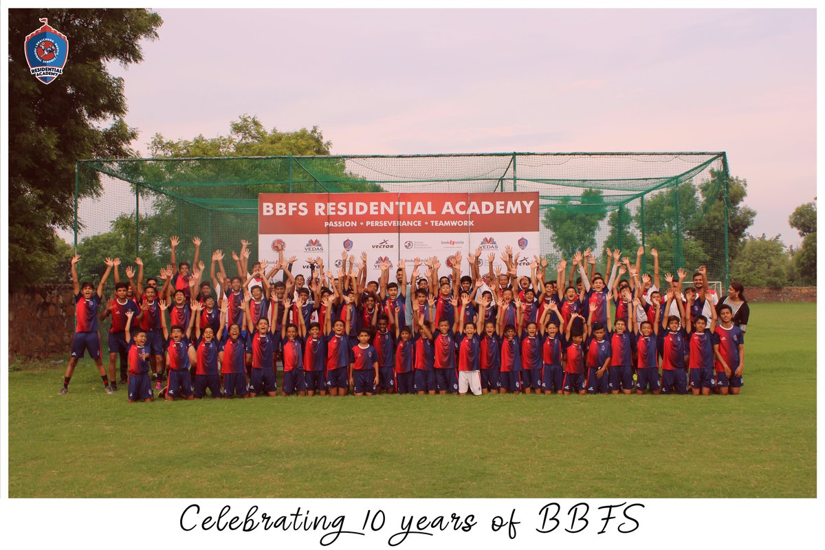 BBFSchools's tweet photo. #bbfsturns10 #10yearsofbbfs
In 2018, BBFS’ first Residential Football Academy was initiated in partnership with Vedas International school (Gurgaon) to create a platform that could help young players to achieve their dreams of becoming professional footballers. (1/4) https://t.co/P6BA4bvU5V