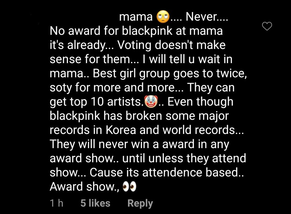 pisskinkJSJSJS's tweet photo. Truth has been spoken—
#thealbum #BLACKPINK https://t.co/BOtwTXAZi4