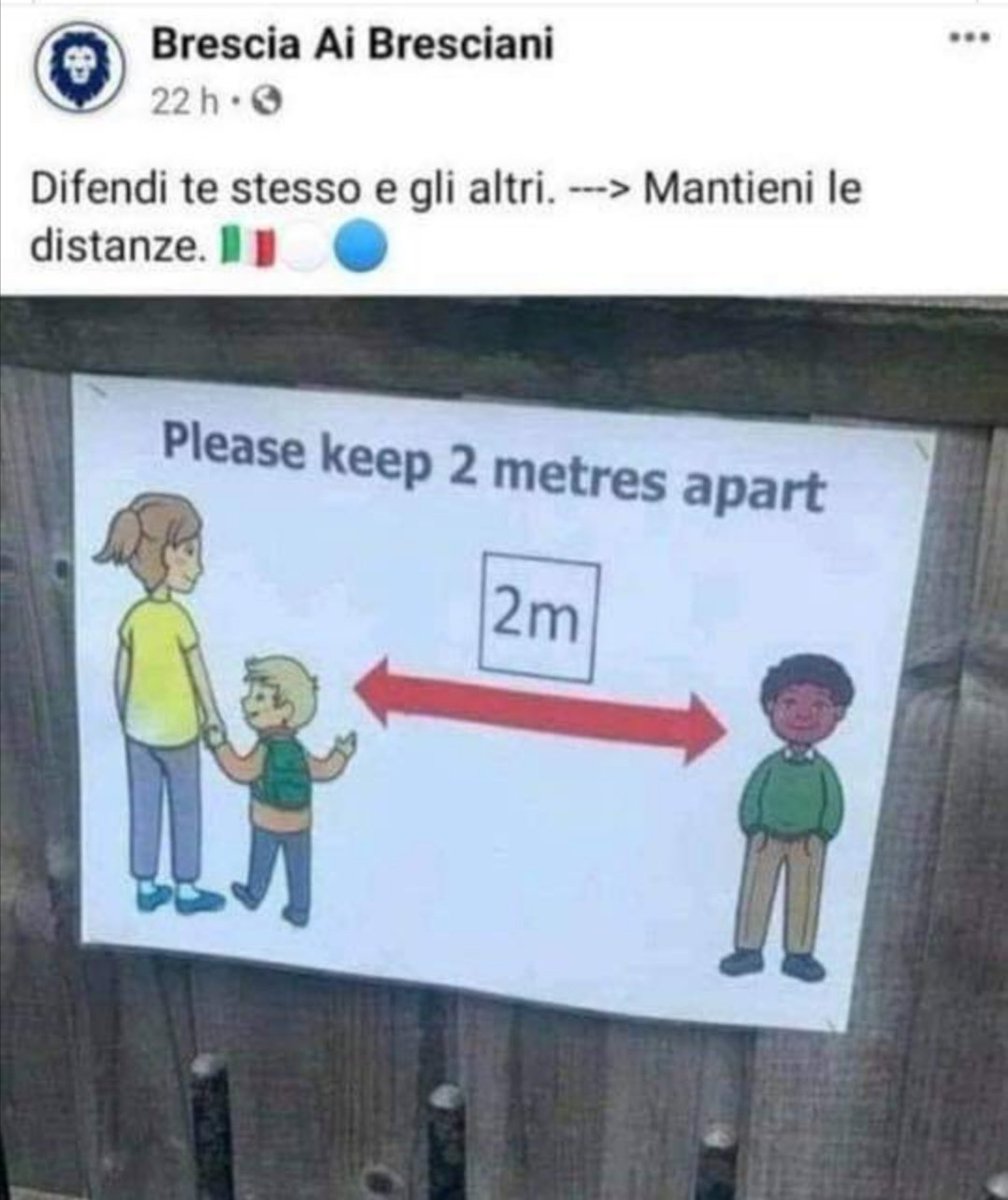 MichelaMeloni1's tweet photo. La merda razzista, colpisce ancora! https://t.co/4lSvyg1srX