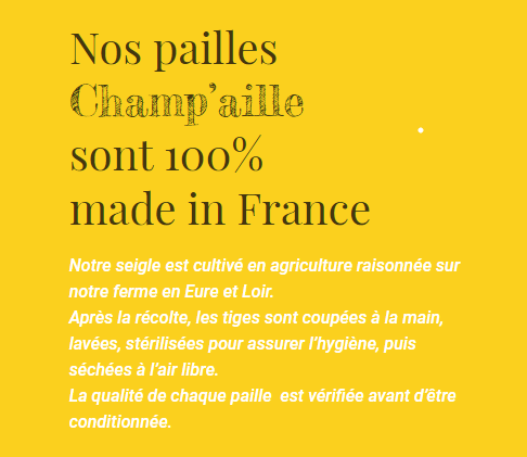 DeleplanqueCie's tweet photo. Quand la boucle est bouclée ! Un de nos agriculteurs multiplicateurs de semences de #seigle, en Beauce a eu l'idée géniale de transformer la paille en ... pailles 100% nature 👏👏🌱Ca s'appelle Champ'aille : https://t.co/Op9b9huDUS @DeleplanqueCie #nossemencesontdusens https://t.co/dGNJ7yxUgb