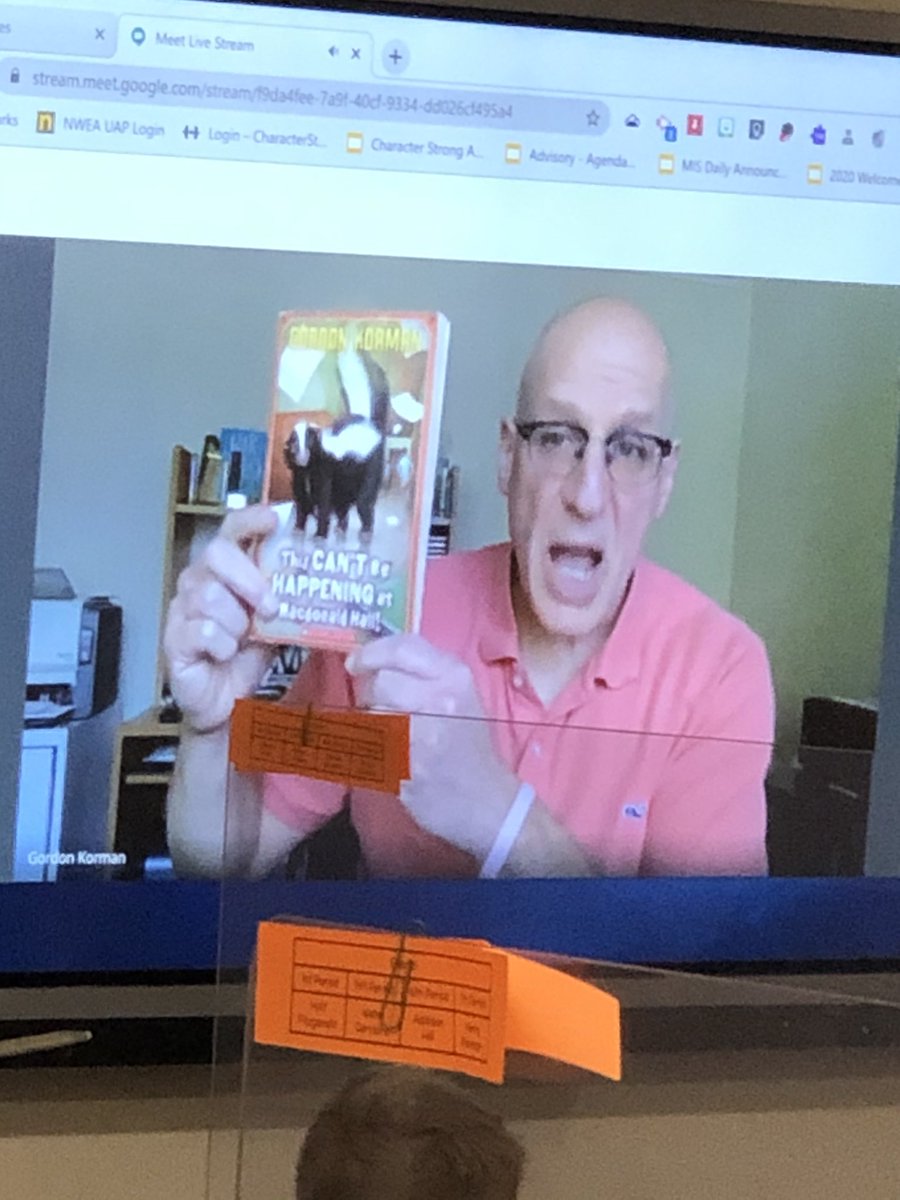 Laura Stager (@stagerscience) on Twitter photo Wow! What an inspiring story about your first book <a href="/gordonkorman/">Gordon korman</a>! Thank you for taking the time to visit with our students at McCulloch Intermediate School! <a href="/MISHPISD/">MIS HPISD</a> <a href="/mis_hp/">@hp_mis_raiders</a> <a href="/jillbellomy/">Jill Bellomy</a> <a href="/Biblioista/">Katherine Harrison</a> Wow! What an inspiring story about your first book <a href="/gordonkorman/">Gordon korman</a>! Thank you for taking the time to visit with our students at McCulloch Intermediate School! <a href="/MISHPISD/">MIS HPISD</a> <a href="/mis_hp/">@hp_mis_raiders</a> <a href="/jillbellomy/">Jill Bellomy</a> <a href="/Biblioista/">Katherine Harrison</a>