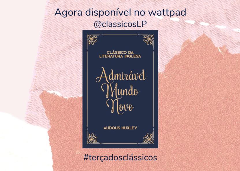 AmbassadorsPT's tweet photo. Melhor dois clássicos na biblioteca do que nenhum, não acham? 

Que tal conhecer o "Admirável Mundo Novo" de Audous Huxley? Mais uma obra em nosso catálogo! 

Link para a história: https://t.co/SCnK14RFOc https://t.co/Qr7XtEAjIM