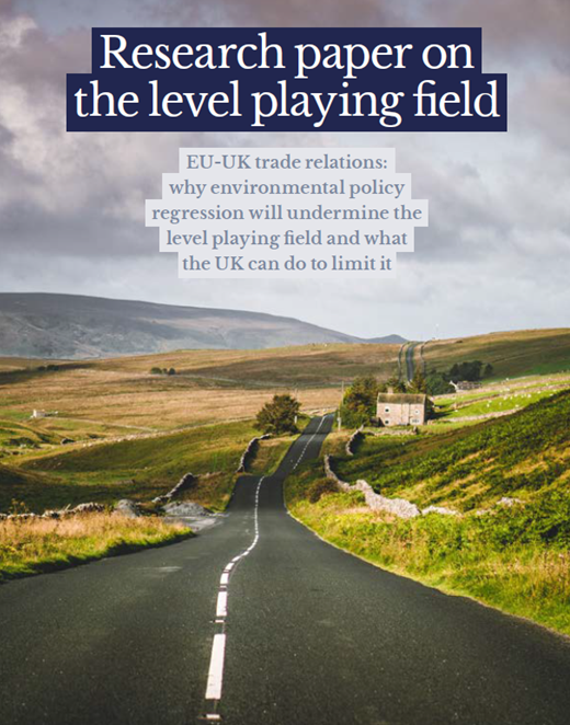 BrexitEnv's tweet photo. 1/ New report out: “Research Paper on the Level Playing”.  This report commissioned by @friends_earth and written by several @brexitenv’s associates is now up on our website. #levelplayingfield #brexit

Available: https://t.co/VAOSQNlBHi https://t.co/iLHvvxuEJ9