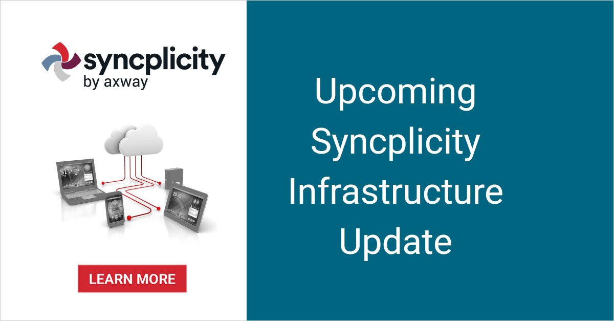 Hey Syncplicity Admins, have you whitelisted our platform with IP-Addresses? You've got work to do! Check this out: bit.ly/3cTkGFa