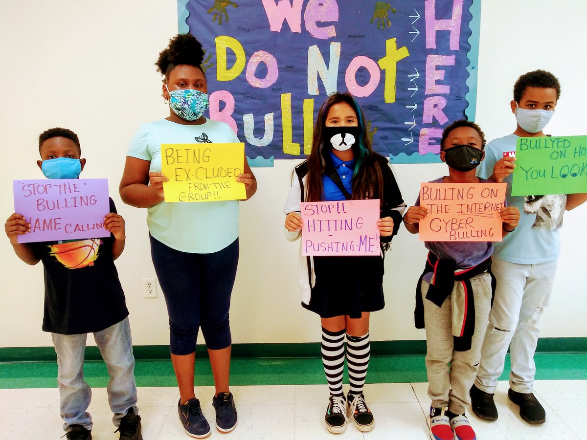 JAX_PAL's tweet photo. October is National Bullying Prevention Month. Our PAL's are taking a stand against bullying and promoting kindness, acceptance, and inclusion. 
#JaxPAL #PALSpreadsPositivity #stompoutbullying #nohatehere https://t.co/hHDtwQ9okh