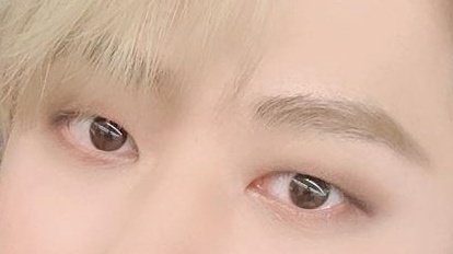 he's just so soft i love when they put shimmery eyeshadows on him they make his eyes sparkle